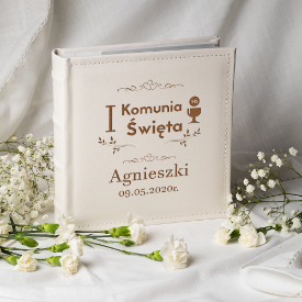 Album na komunię dla dziewczynki
